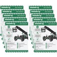 Scafftag Telehandler Tag Inserts 10 Pack (745YU)