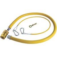 Cookerflex Gas Catering Hose 15mm x 1000mm DN20 (746RE)