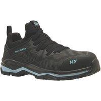Hard Yakka Icon Size 4 Womens Black/Blue Safety Trainers (746XF)