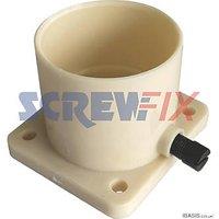 Ideal Heating 177057 Flue Spigot with Sample Plug (747TG)