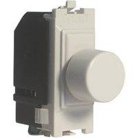 Varilight V-Dim 2-Way Grid Dimmer Switch White with Colour-Matched Inserts (74836)