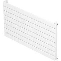 Flomasta 578mm x 1400mm 2910BTU White Horizontal Designer Radiator (7486G)