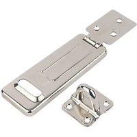 Smith & Locke Hasp & Staple Nickel 118mm (7499X)