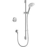 Mira Activate with ColdBoost HP/Combi Rear-Fed Single Outlet Chrome Thermostatic Digital Mixer Shower (749KJ)