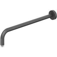 Swirl Shower Arm Black 450mm x 22mm (749TR)
