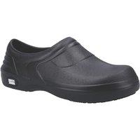 Safety Jogger BESTCLOG OB Size 7.5 Black Water-Resistant Slip-On Occupational Work Shoes (749YR)