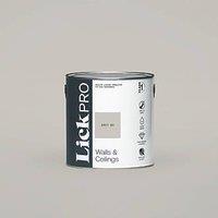 LickPro Max+ 2.5Ltr Grey 03 Eggshell Emulsion Paint (750JX)