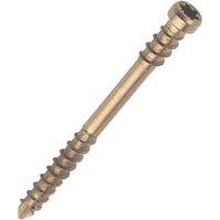 Spax TX Cylindrical Self Drilling Antique Decking Screws 5mm x 60mm 100 Pack (7514F)
