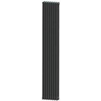 Acova 2000mm x 398mm 6392BTU Volcanic Vertical 4 Column Radiator (751FV)
