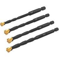 Marcrist MM850 Hex Shank Multi-Material Drill Bit Set 4 Pieces (751PH)