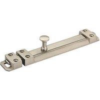 Smith & Locke Straight Door Bolt Satin Nickel 150mm (751PX)