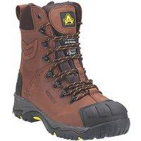 Amblers AS995 Size 7 Brown Waterproof Safety Boots (752JV)