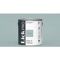 LickPro Max+ 2.5Ltr Blue 13 Matt Emulsion Paint (752JY)