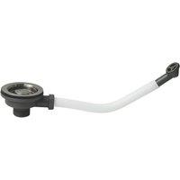 Flomasta Strainer Waste w/ Round Overflow Chrome 90mm (753JN)