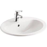 Armitage Shanks Orbit 21 Countertop Washbasin 1 Tap Hole 550mm (753JY)