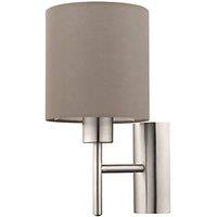 Eglo Pasteri Wall Light Taupe (753PL)