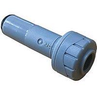 PolyPlumb Enhanced Plastic Push-Fit Reducing Coupler 15mm x 10mm (753PY)