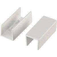Deta TTE Trunking Couplers 16mm x 16mm 2 Pack (753VT)