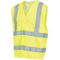 Site Rushton Hi-Vis Waistcoat Yellow Small / Medium 48" Chest (753XR)