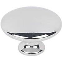 Hafele Modern Cabinet Knob Polished Chrome 34mm (7548J)