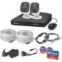 Swann Enforcer SWDVK-446802MQB-EU 1TB HDDGB 4-Channel 1080p DVR CCTV Kit & 2 Indoor & Outdoor Cameras (754PV)