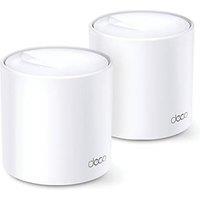 TP-Link Dual-Band Deco X20 Whole Home Mesh Wi-Fi System White 2 Pack (754RN)