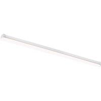 4lite Torre Single 6ft Maintained or Non-Maintained Emergency LED Batten With Microwave Sensor 30/60W 7900lm 230V (754VG)