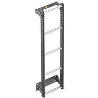 Van Guard Ford Transit Custom 2012 on 5-Treads ULTI Rear Door Ladder for H1 1260mm (755VH)