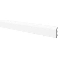 Rounded Skirting Board White 2.4m x 100mm x 20mm 6 Pack (7574J)