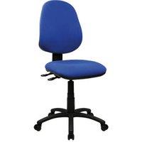 Nautilus Designs Java 300 Medium Back Task/Operator Chair No Arms Blue (757PK)