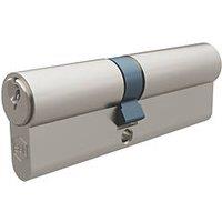 Smith & Locke 1 Star 6-Pin Euro Double Cylinder Locks 40-50 (90mm) Silver 2 Pack (757PY)