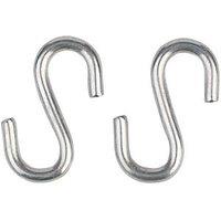 Essentials S-Hooks Steel 30 x 3mm 4 Pack (758FE)