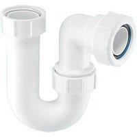 McAlpine Tubular P Trap White 40mm (75915)