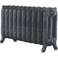 Arroll 470mm x 834mm 3070BTU Pewter Cast Iron 3 Column Radiator (7594P)