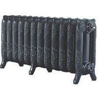 Arroll 470mm x 994mm 3685BTU Pewter Cast Iron 3 Column Radiator (7598P)