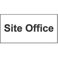 Essentials "Site Office" Sign 150mm x 300mm (759HL)