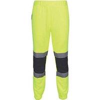 Regatta Pro Hi-Vis Joggers Yellow/Navy X Large 35" W 28" L (759JU)