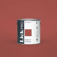 LickPro Max+ 2.5Ltr Red 02 Matt Emulsion Paint (759JY)