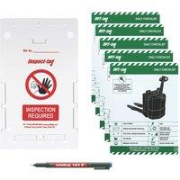 Scafftag Powered Pallet Truck Tag Kit 7 Pieces (760YU)