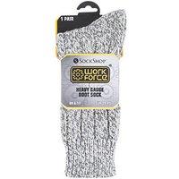 SockShop Heavy Gauge Boot Socks Grey 6-11 1 Pair (7612H)
