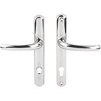 Yale Platinum Security Lock Door Handles Pair Polished Chrome (7619D)