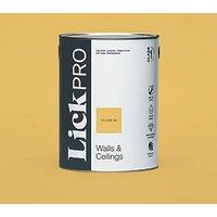 LickPro Max+ 5Ltr Yellow 03 Matt Emulsion Paint (761JY)