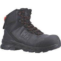 Helly Hansen Oxford Mid S3 Size 8 Black Water-Resistant Safety Boots (761RX)