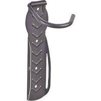 Mottez Bike Hook on Plate Black 261 x 110mm (7623V)