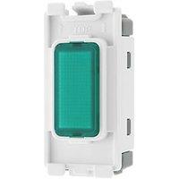 British General Grid Green LED Indicator 250V (762PY)