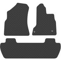 Car Mat Co. Citroen Berlingo Multispace 2008 - 2018 Rubber Car Mats 3 Piece Set (762VV)