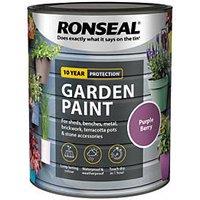 Ronseal 750ml Purple Berry Matt Garden Paint (7634H)