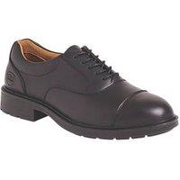 City Knights Oxford Size 12 Black Steel Toe Cap Safety Shoes (76355)