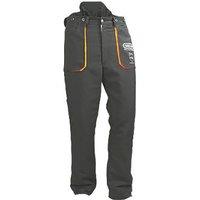 Oregon Yukon Type A Chainsaw Trousers Black/Orange 30-32 W 31 L (7635V)