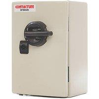 Contactum DFS032K 32A 3P+N+E Fused 3-Phase Enclosed Switch Fuse (763HE)